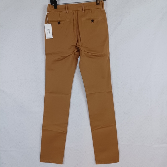 UNIS Gio khaki Chino pants NWT Sz 27 - Picture 7 of 9